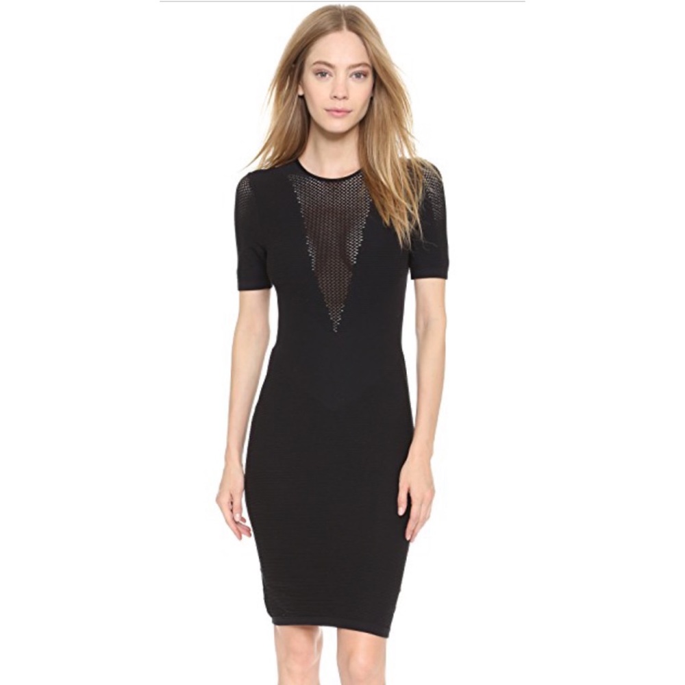 Theory Atlas Stripe Stretch Knit Dress